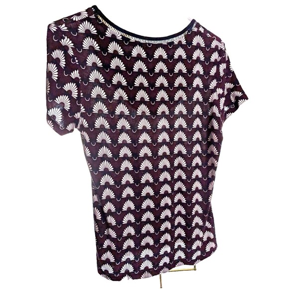 Tommy Hilfiger women's blue/white top size small preowned - Picture 5 of 6